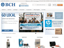 Tablet Screenshot of bchtechnologies.com